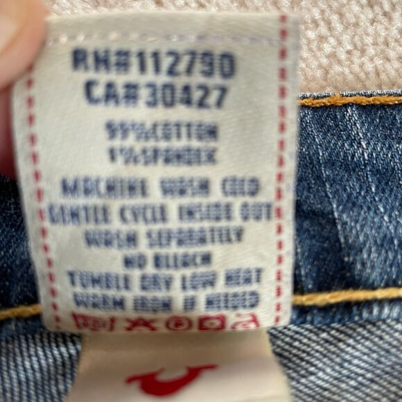True Religion Jeans Women’s Size 27 Rn number 112790 Ca 30427 boot cut - Picture 7 of 8